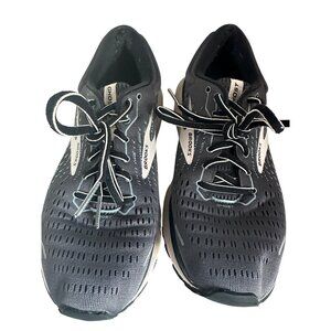 Brooks Ghost 13 Womens Running Shoes Size 9 Gray Mesh Cushioned Lightweight